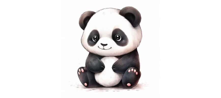 Desenho de Panda - Lindas Imagens Para Você Usar